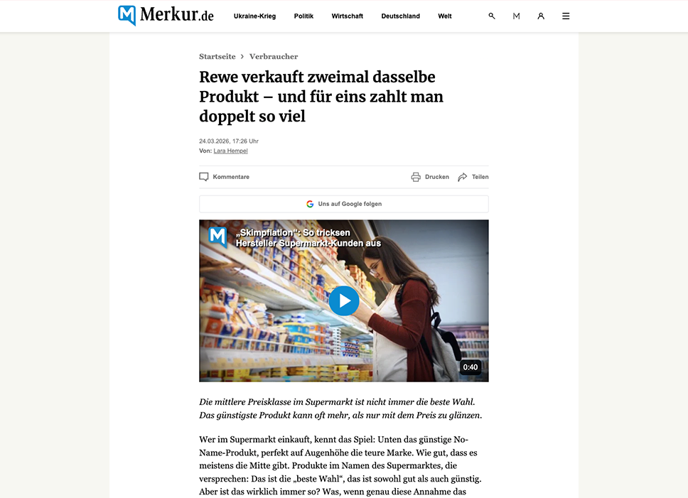 Münchner Merkur Rewe-Check