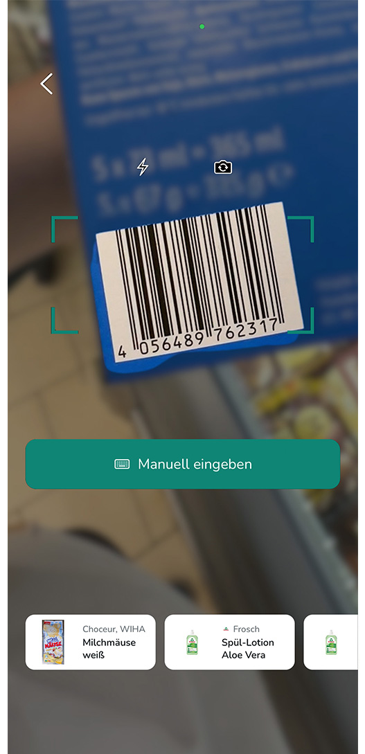 MarkenDetektive App Barcodescanner