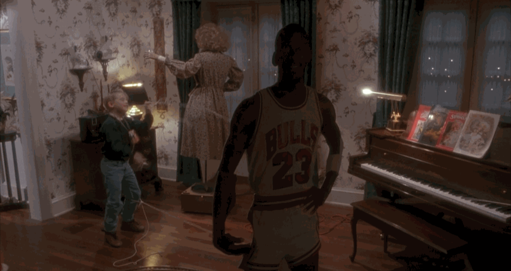 Michael Jordan Home Alone