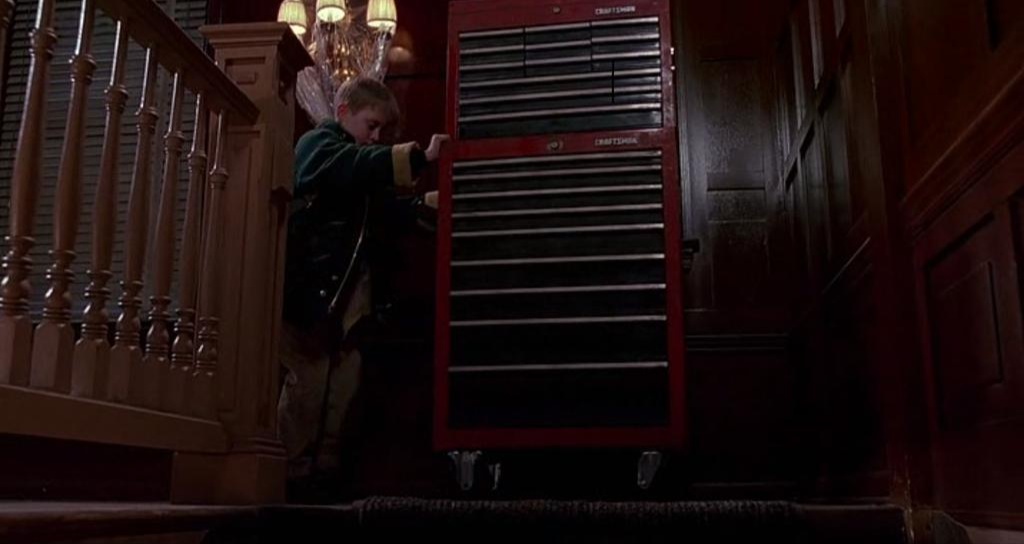 Craftsman Home Alone 2 Product Placement