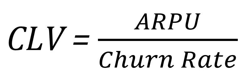 Customer Lifetime Value Formula