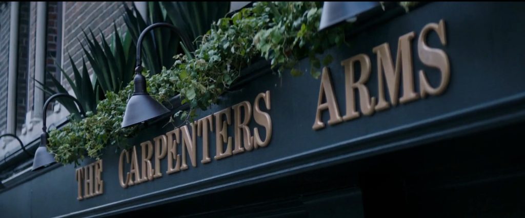 The Carpenters Arms public house Hobbs and Shaw