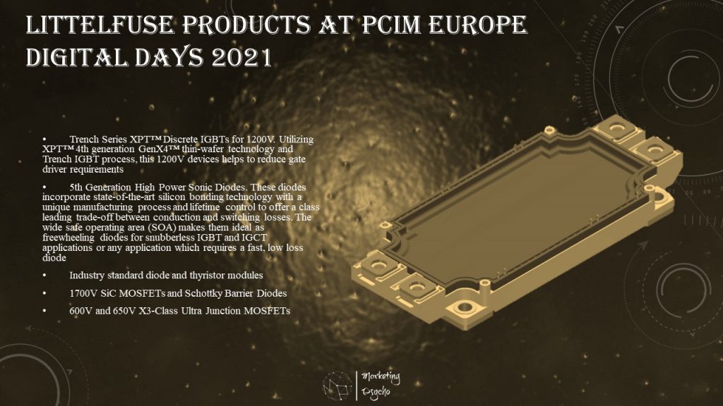 Littelfuse at PCIM Europe Digital Days 2021