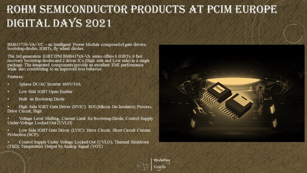 ROHM Semiconductor at PCIM Europe Digital Days 2021