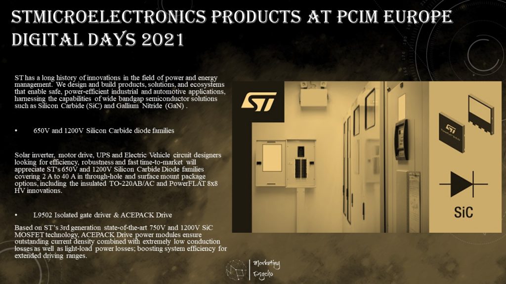 STMicroelectronics at PCIM Europe Digital Days 2021