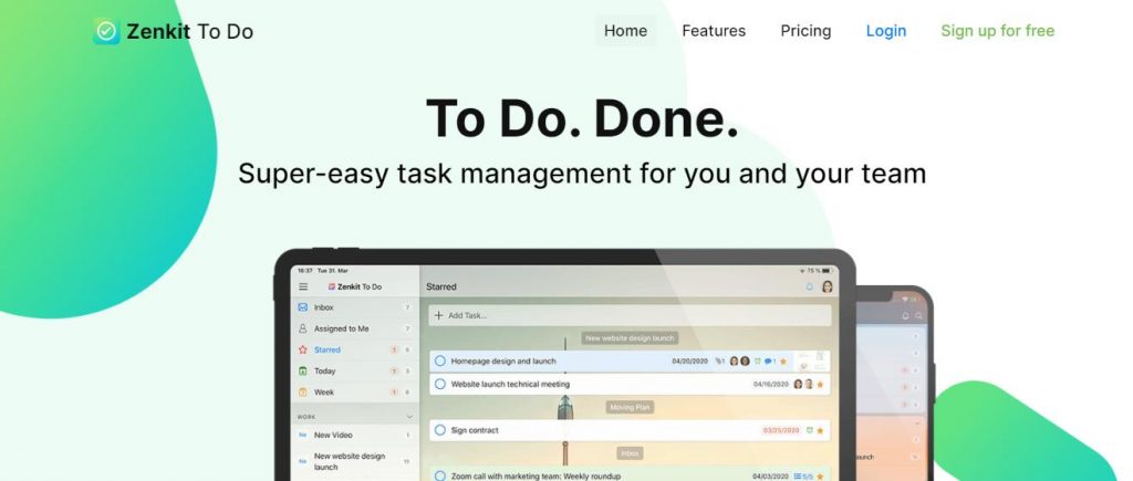 ZenKit To Do Task Management