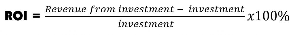 ROI formula