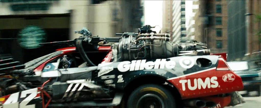 Transformers Product Placement - Marketing Psycho Gillette