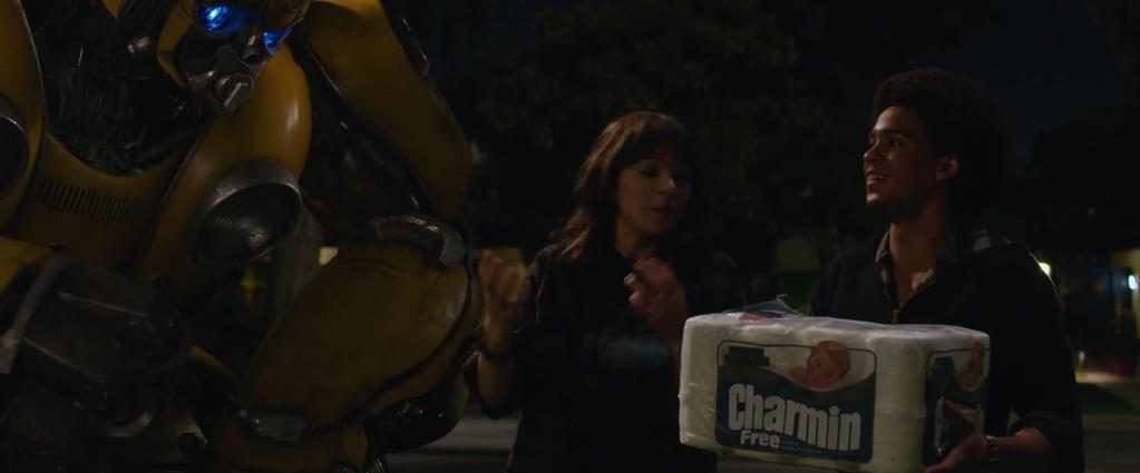 Transformers Product Placement - Marketing Psycho Charmin paper