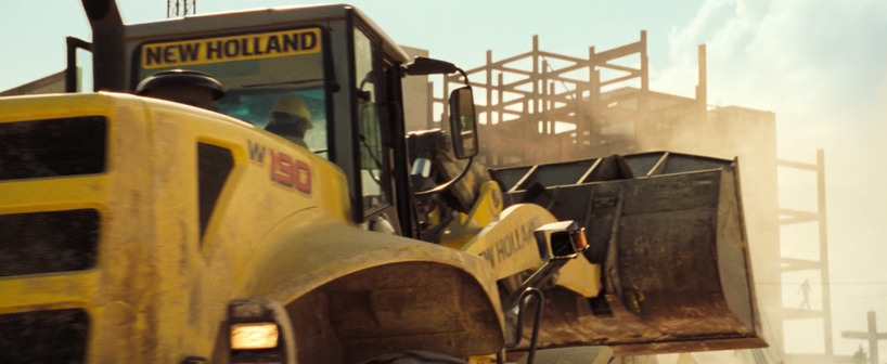 New Holland bulldozer James Bond Casino Royal