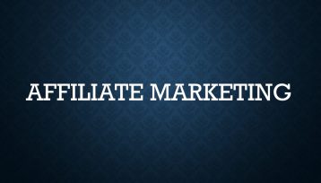 Affiliate Marketing