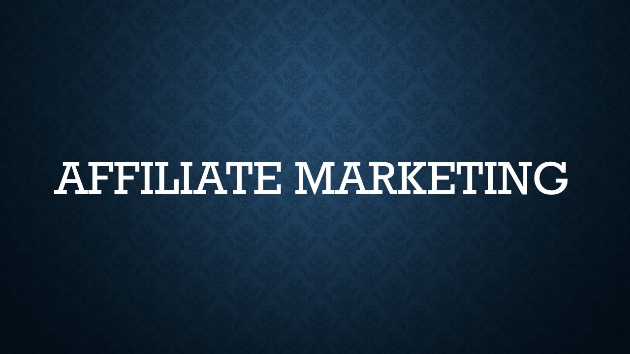 Affiliate Marketing