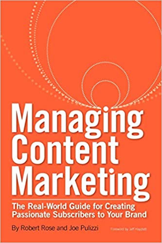 Managing Content Marketing Book Cover