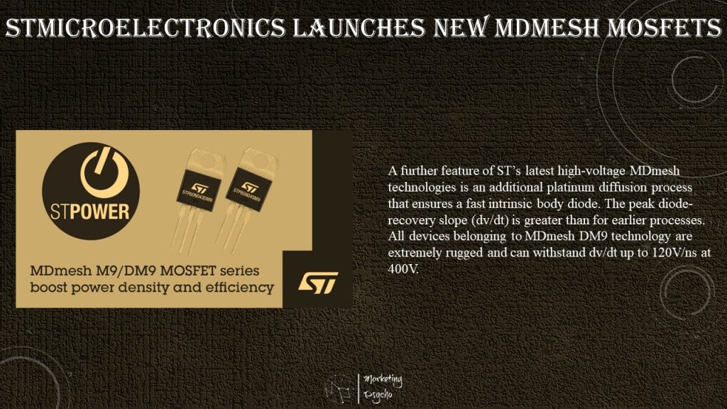 STMicro MDmesh MOSFET