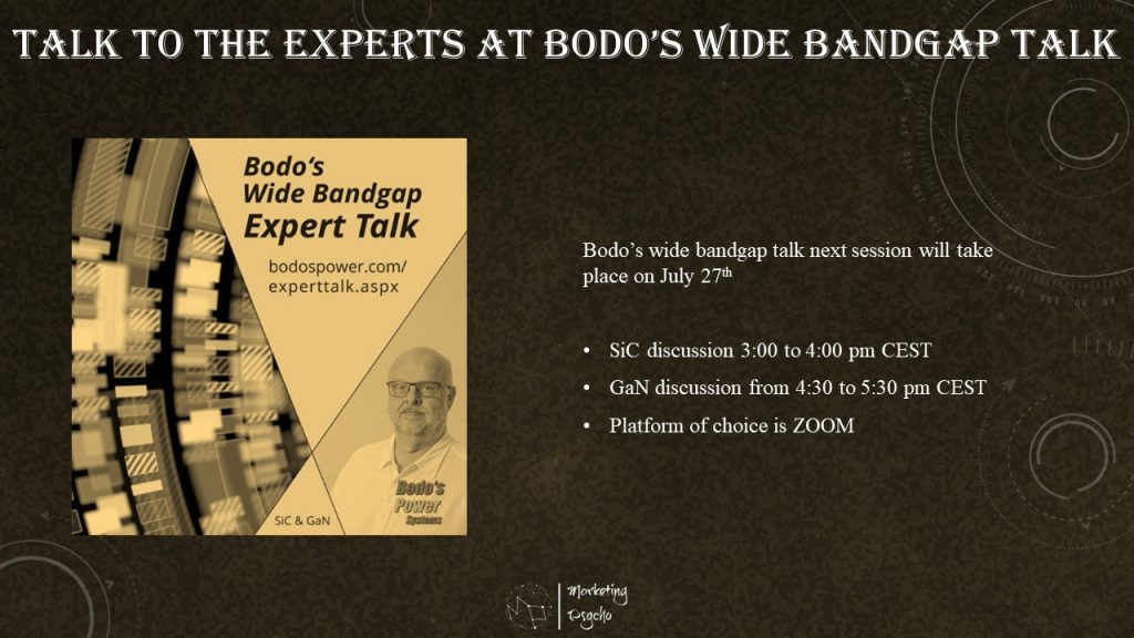 Bodo's WBG Talk