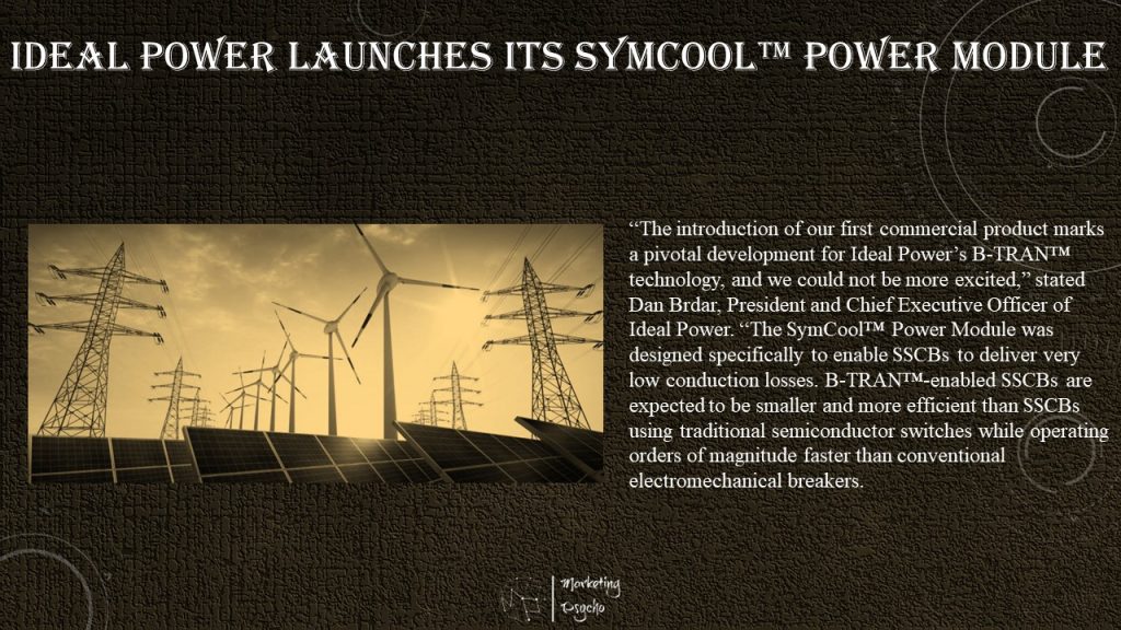 Ideal Power Launches Its SymCool™ Power Module