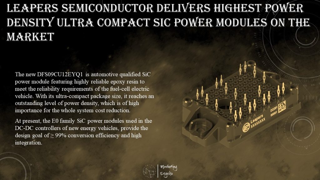 Leapers Semiconductor Delivers Highest Power Density Ultra Compact SiC Power Modules on the Market