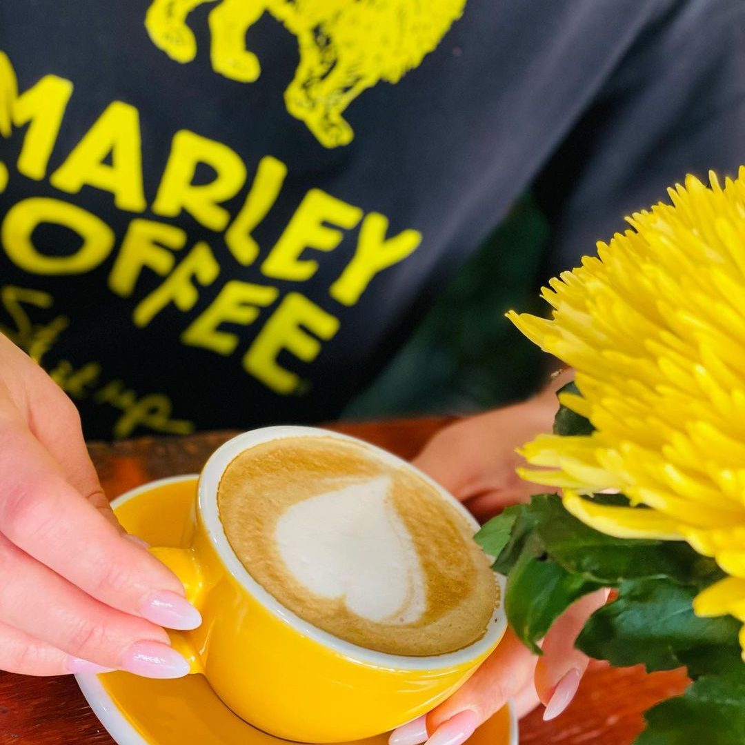 En kopp Marley coffee