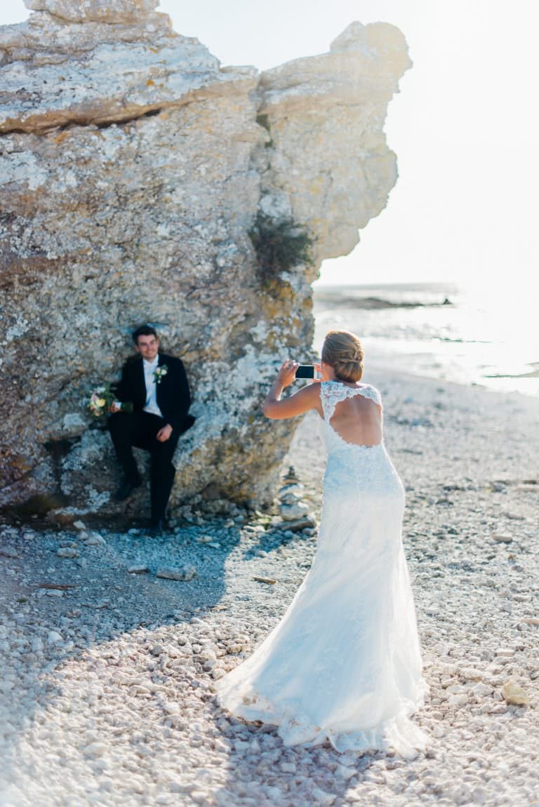 Visby, Gotland, Fårö, Bröllopsfotograf, Fotograf, Martina Lundborg, Rauk