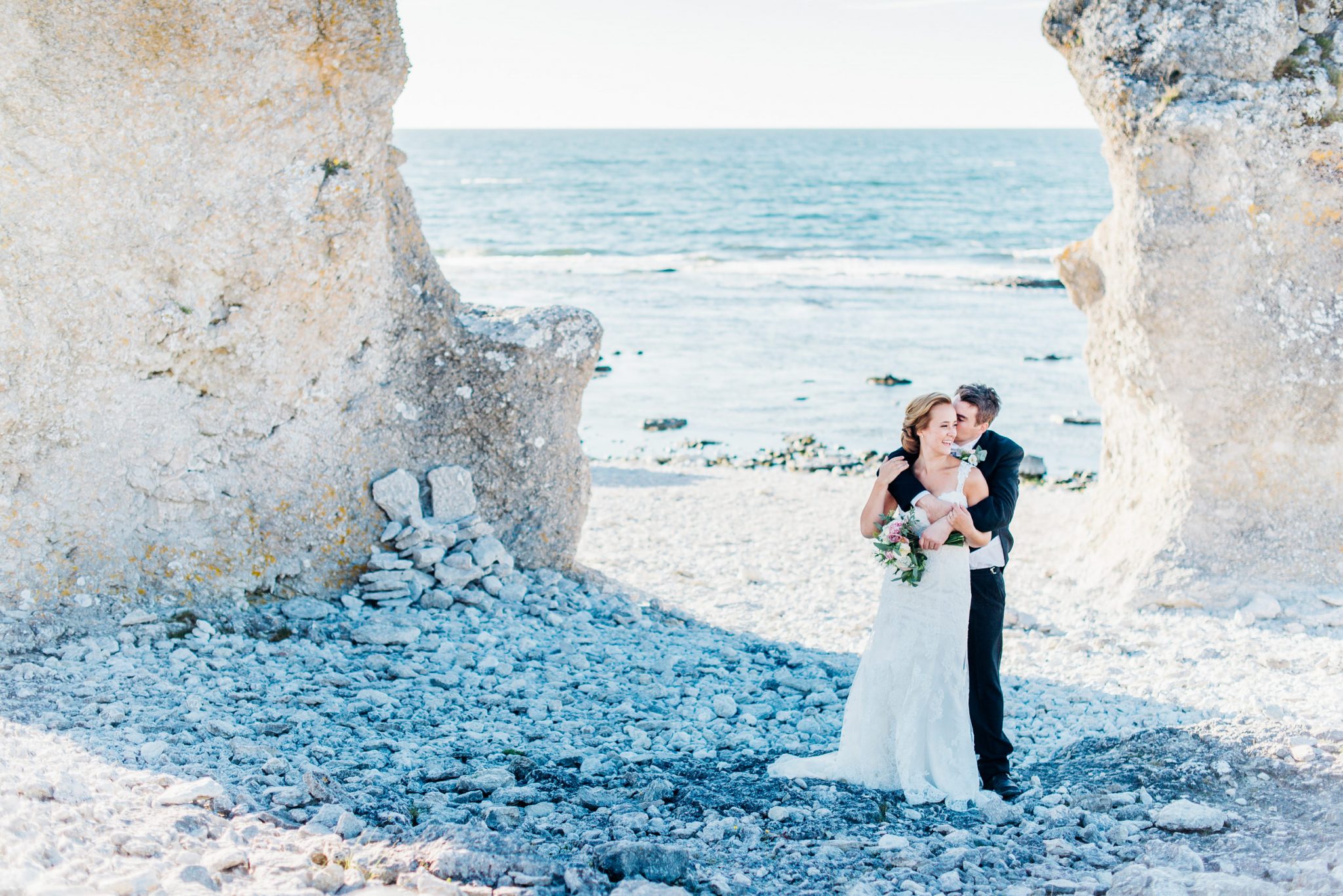 Visby, Gotland, Fårö, Bröllopsfotograf, Fotograf, Martina Lundborg, Rauk