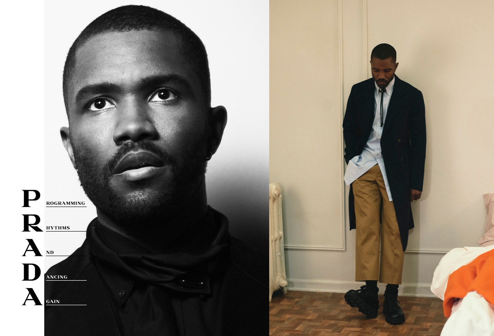 Frank Ocean är ansikte utåt för Pradas vårkampanj