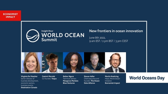 Moderating webinar on ocean innovation