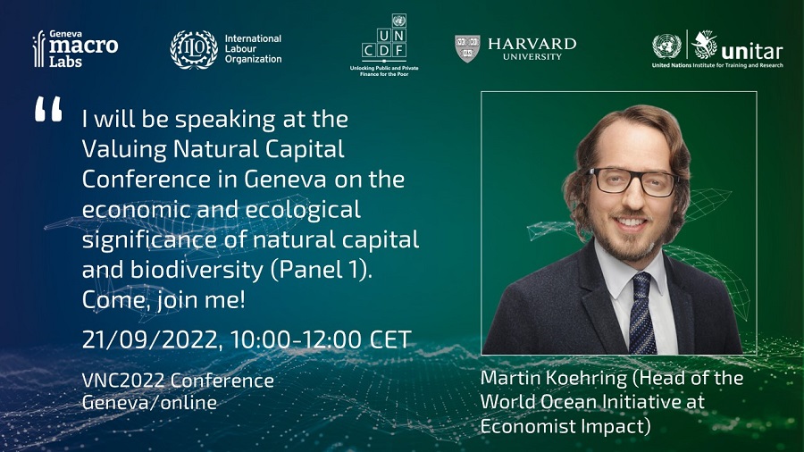 Speaking at Valuing Natural Capital Conference in Geneva