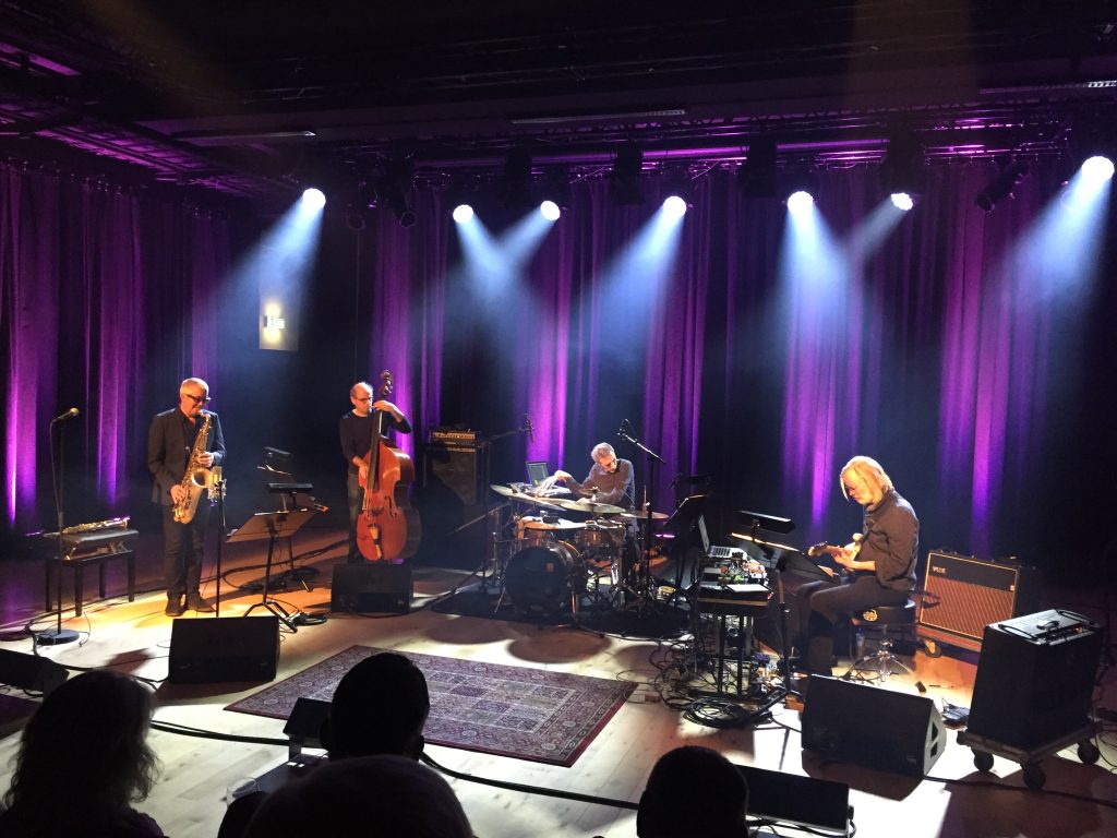 FLOTT KONSERT: Andy Sheppard Quartet i Bærum Kulturhus torsdag 18. februar 2016.