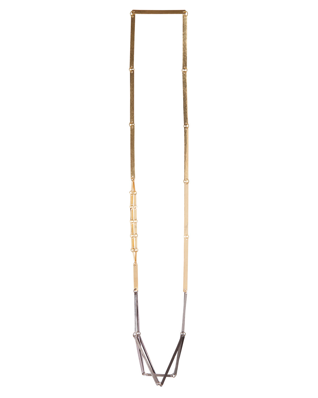 Annelies Planteijdt, Mooie Stad – Zwarte Kristal, 2015 (1/5), halssieraad; goud, tantalium, 180 x 270 mm, €8150 (afbeelding 2/2)