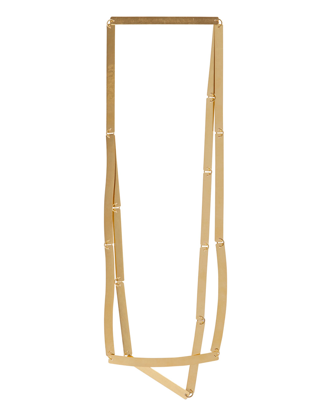 Annelies Planteijdt, Mooie stad – Collier en Boek, 2017, halssieraad; goud, 360 x 240 mm, prijs op aanvraag (afbeelding 2/3)