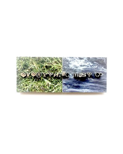 Jonathan Boyd, Everything must go, brooch, silver, UV printed aluminium, 120 x 60 x 20 mm, €1900