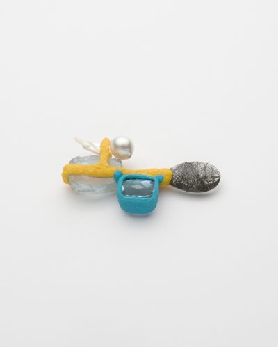 Ute Eitzenhöfer, Greetings from Idar-Oberstein 24, 2007, brooch