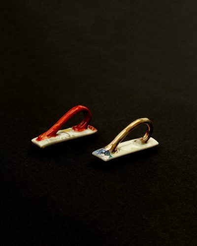 Veronika Fabian, Belonging, 2021, pair of brooches - Image 5