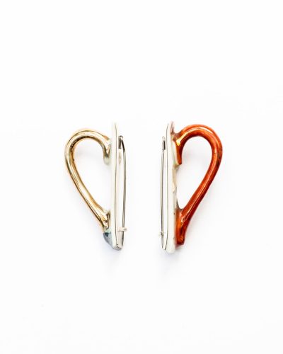 Veronika Fabian, Belonging, 2021, pair of brooches - Image 3