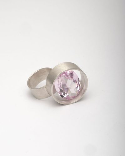 Herman Hermsen, untitled, 2000, ring, silver, synthetic stone