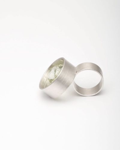 Herman Hermsen, untitled, 2000, ring, silver, synthetic stone - Image 3