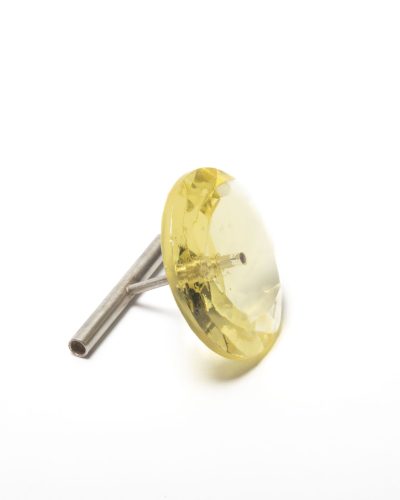 Herman Hermsen, untitled, 1986/2005, ring, silver, yellow glass - Image 3