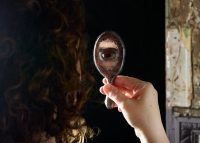 Adi Toch, Through a Metal, Darkly, 2023, print