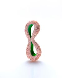 Hee-Ang Kim, Inside out 3, 2023, brooch