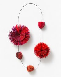 Jaewook Choi, Red of Summer, 2023, necklace
