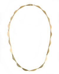 Antje Bräuer, necklace, Zwanzig und zwei halbe goldene Boote (Twenty and Two Half Golden Boats), 2023