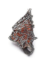 Jonathan Boyd, ring, Emergent Dialogues of Topophilic Line #1, 2022