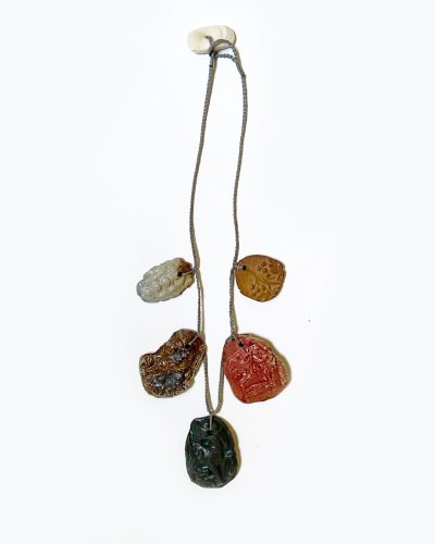 Lisa Walker, Driving Creek Necklace 5, 2021