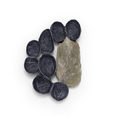 Iris Bodemer, Entfaltungen (Unfoldings), 2024, brooch - Image 2