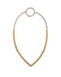 Annelies Planteijdt, Beautiful City – Gold and Yellow Purple Light Years, 2024, necklace