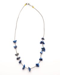Katharina Dettar, necklace, Pamir's Blue, 2025