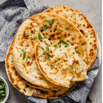 Garlic naan