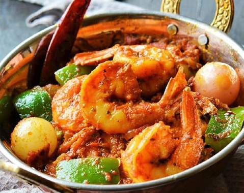 King-Prawns-Kadai