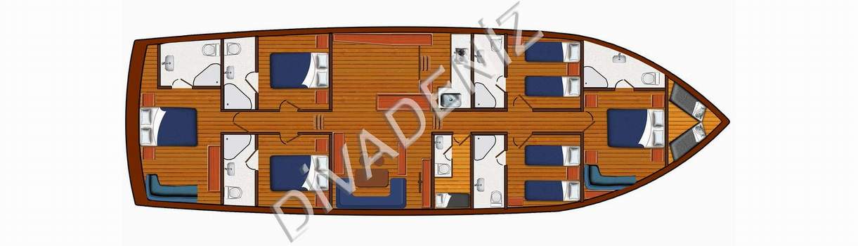 Gulet_Diva-Deniz_layout