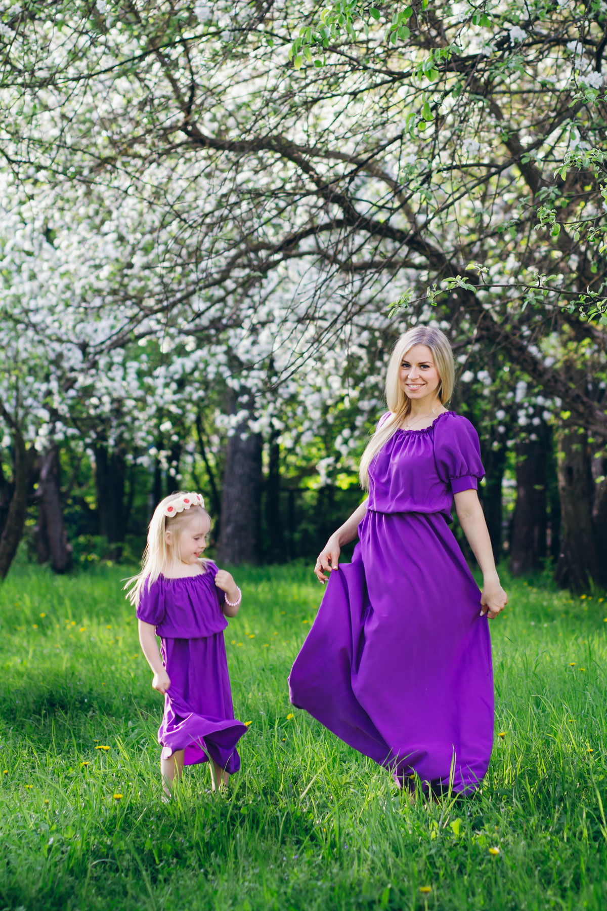 Masi Design Matchande mor- och dotterklänningar från Stockholm